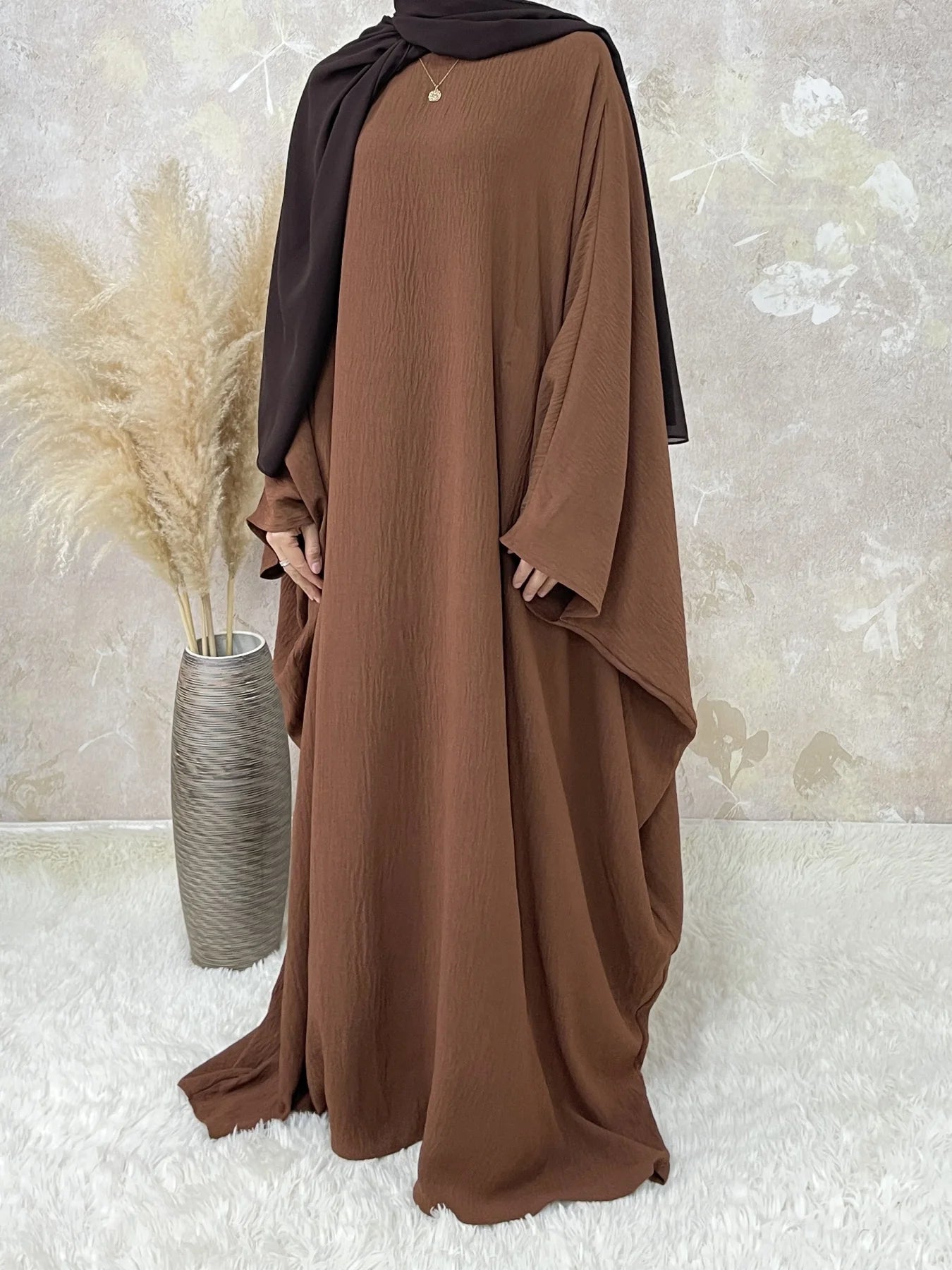 Women's Solid Color Abaya