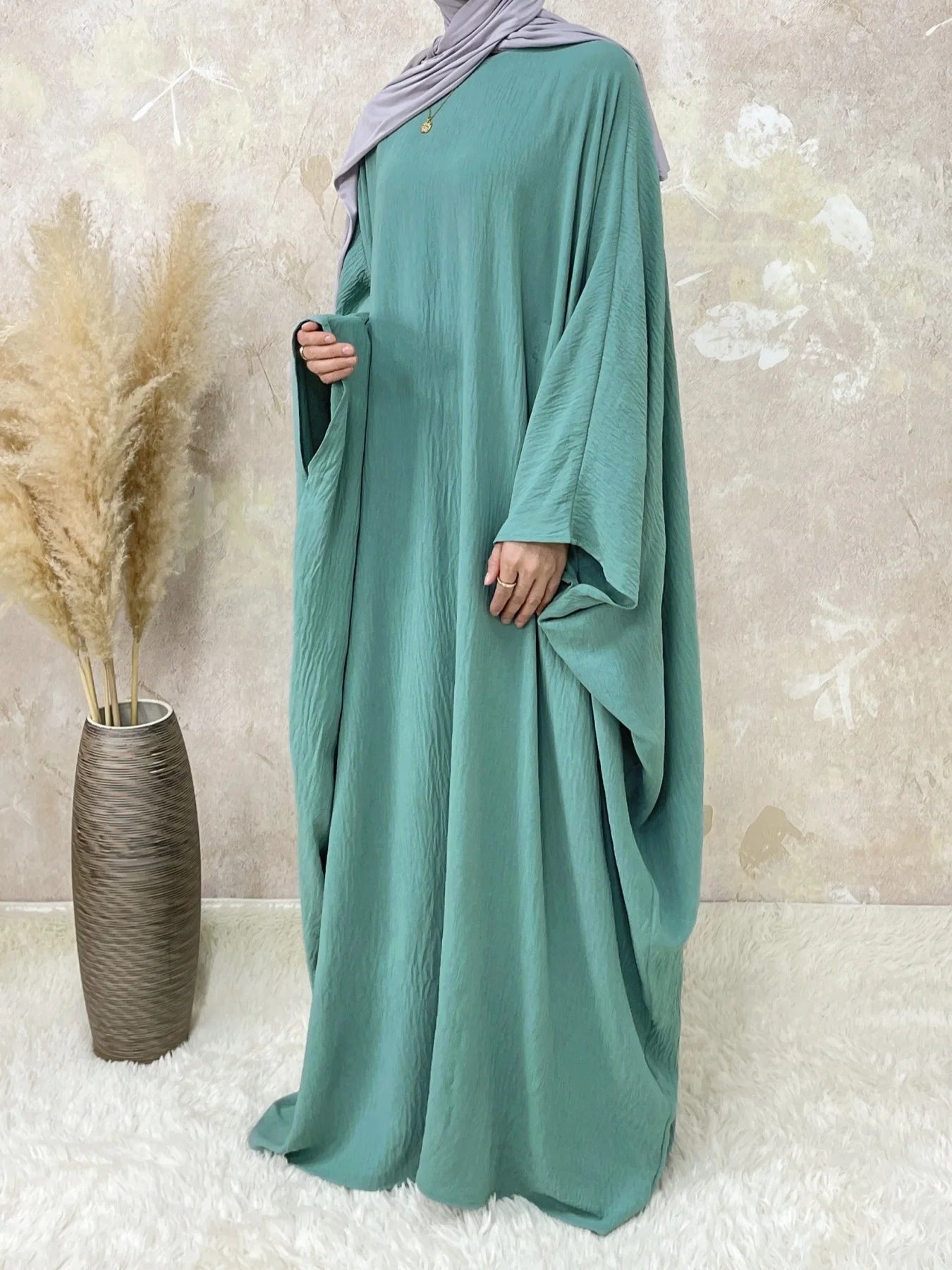 Women's Solid Color Abaya