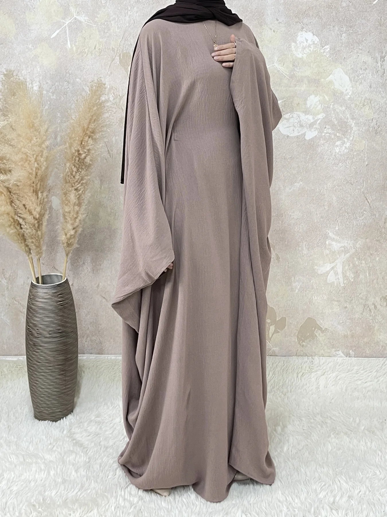 Women's Solid Color Abaya