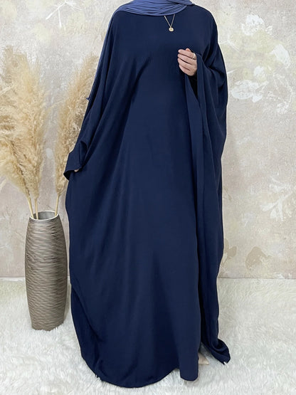Women's Solid Color Abaya